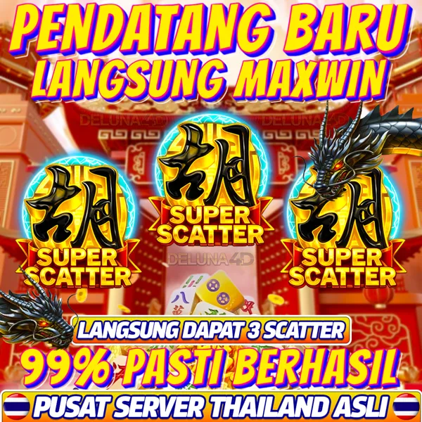 DELUNA4D Bonus Member Baru 100%